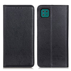 Coque Portefeuille Livre Cuir Etui Clapet N01P pour Samsung Galaxy A22s 5G Noir