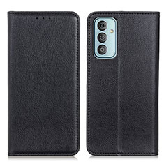 Coque Portefeuille Livre Cuir Etui Clapet N01P pour Samsung Galaxy M23 5G Noir