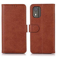 Coque Portefeuille Livre Cuir Etui Clapet N02P pour Nokia C02 Bleu