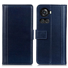 Coque Portefeuille Livre Cuir Etui Clapet N02P pour OnePlus 10R 5G Bleu