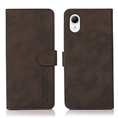 Coque Portefeuille Livre Cuir Etui Clapet N02P pour Samsung Galaxy A23s Marron