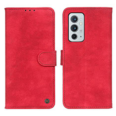 Coque Portefeuille Livre Cuir Etui Clapet N03P pour OnePlus 9RT 5G Rouge