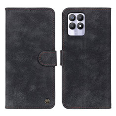 Coque Portefeuille Livre Cuir Etui Clapet N03P pour Realme Narzo 50 4G Noir