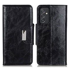 Coque Portefeuille Livre Cuir Etui Clapet N04P pour Samsung Galaxy A15 4G Noir