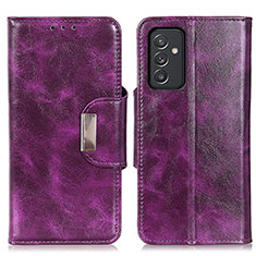 Coque Portefeuille Livre Cuir Etui Clapet N04P pour Samsung Galaxy A15 4G Violet