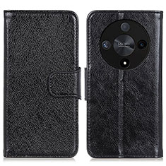 Coque Portefeuille Livre Cuir Etui Clapet N05P pour Huawei Honor Magic6 Lite 5G Noir