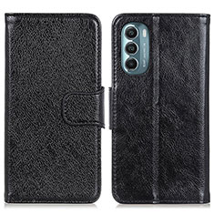 Coque Portefeuille Livre Cuir Etui Clapet N05P pour Motorola Moto G Stylus (2022) 5G Noir