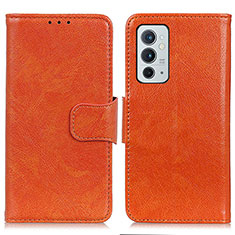 Coque Portefeuille Livre Cuir Etui Clapet N05P pour OnePlus 9RT 5G Orange