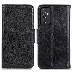 Coque Portefeuille Livre Cuir Etui Clapet N05P pour Samsung Galaxy A05s Noir