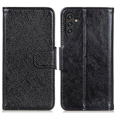 Coque Portefeuille Livre Cuir Etui Clapet N05P pour Samsung Galaxy A13 5G Noir