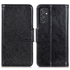 Coque Portefeuille Livre Cuir Etui Clapet N05P pour Samsung Galaxy A35 5G Noir