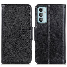 Coque Portefeuille Livre Cuir Etui Clapet N05P pour Samsung Galaxy F13 4G Noir