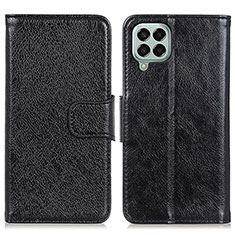 Coque Portefeuille Livre Cuir Etui Clapet N05P pour Samsung Galaxy M33 5G Noir