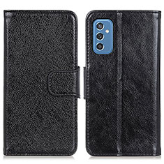 Coque Portefeuille Livre Cuir Etui Clapet N05P pour Samsung Galaxy M52 5G Noir