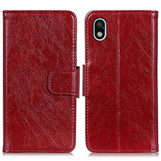 Coque Portefeuille Livre Cuir Etui Clapet N05P pour Sony Xperia Ace III Rouge