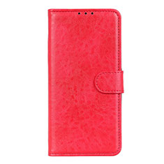 Coque Portefeuille Livre Cuir Etui Clapet N06 pour Huawei P40 Pro Rouge