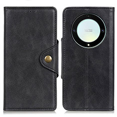 Coque Portefeuille Livre Cuir Etui Clapet N06P pour Huawei Honor Magic5 Lite 5G Noir