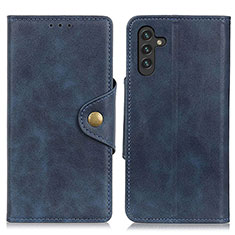 Coque Portefeuille Livre Cuir Etui Clapet N06P pour Samsung Galaxy A04s Bleu