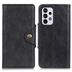 Coque Portefeuille Livre Cuir Etui Clapet N06P pour Samsung Galaxy A33 5G Noir