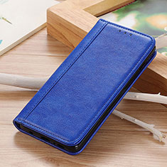 Coque Portefeuille Livre Cuir Etui Clapet N06P pour Xiaomi Poco C65 Bleu