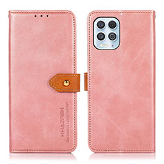 Coque Portefeuille Livre Cuir Etui Clapet N07P pour Motorola Moto Edge S 5G Rose