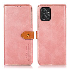 Coque Portefeuille Livre Cuir Etui Clapet N07P pour Motorola Moto G Power 5G (2023) Rose