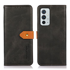 Coque Portefeuille Livre Cuir Etui Clapet N07P pour OnePlus 9RT 5G Noir