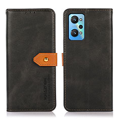 Coque Portefeuille Livre Cuir Etui Clapet N07P pour Realme GT Neo 3T 5G Noir