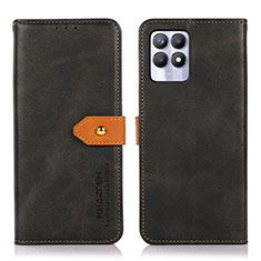 Coque Portefeuille Livre Cuir Etui Clapet N07P pour Realme Narzo 50 4G Noir