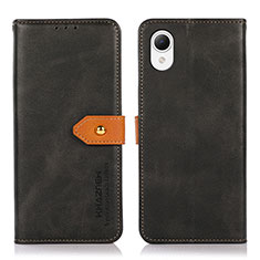 Coque Portefeuille Livre Cuir Etui Clapet N07P pour Samsung Galaxy A23s Noir