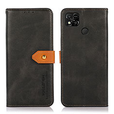 Coque Portefeuille Livre Cuir Etui Clapet N07P pour Xiaomi POCO C31 Noir