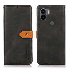Coque Portefeuille Livre Cuir Etui Clapet N07P pour Xiaomi Redmi A1 Plus Noir