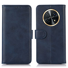 Coque Portefeuille Livre Cuir Etui Clapet N08P pour Huawei Nova Y91 Bleu