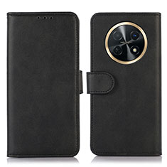 Coque Portefeuille Livre Cuir Etui Clapet N08P pour Huawei Nova Y91 Noir