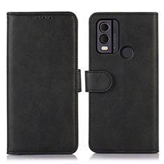 Coque Portefeuille Livre Cuir Etui Clapet N08P pour Nokia C22 Noir