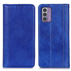 Coque Portefeuille Livre Cuir Etui Clapet N08P pour Nokia G310 5G Bleu