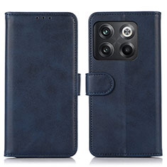 Coque Portefeuille Livre Cuir Etui Clapet N08P pour OnePlus 10T 5G Bleu