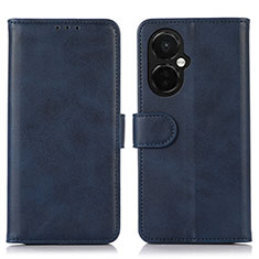 Coque Portefeuille Livre Cuir Etui Clapet N08P pour OnePlus Nord CE 3 5G Bleu