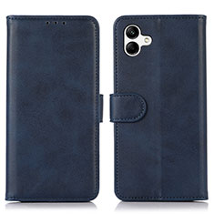 Coque Portefeuille Livre Cuir Etui Clapet N08P pour Samsung Galaxy A04 4G Bleu