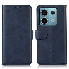 Coque Portefeuille Livre Cuir Etui Clapet N08P pour Xiaomi Redmi Note 13 Pro 5G Bleu