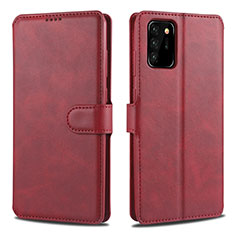 Coque Portefeuille Livre Cuir Etui Clapet N12 pour Samsung Galaxy Note 20 Ultra 5G Rouge