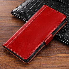 Coque Portefeuille Livre Cuir Etui Clapet P01 pour Samsung Galaxy Note 10 Rouge