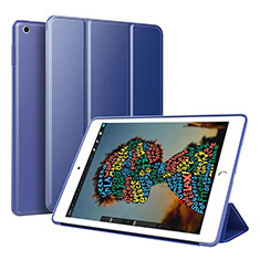 Coque Portefeuille Livre Cuir Etui Clapet pour Apple iPad Mini 5 (2019) Bleu