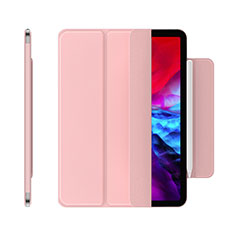 Coque Portefeuille Livre Cuir Etui Clapet pour Apple iPad Pro 11 (2022) Or Rose