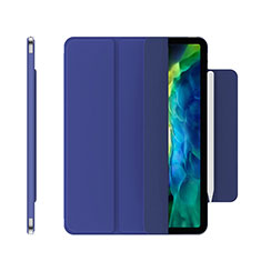 Coque Portefeuille Livre Cuir Etui Clapet pour Apple iPad Pro 12.9 (2022) Bleu