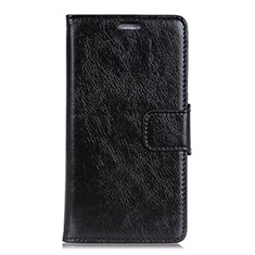 Coque Portefeuille Livre Cuir Etui Clapet pour HTC U11 Life Noir