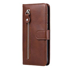 Coque Portefeuille Livre Cuir Etui Clapet pour Huawei Honor 9A Marron