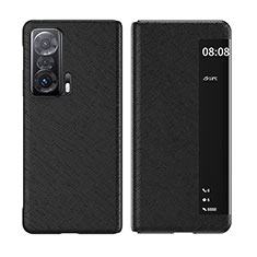 Coque Portefeuille Livre Cuir Etui Clapet pour Huawei Honor Magic V 5G Noir