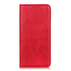 Coque Portefeuille Livre Cuir Etui Clapet pour Huawei Mate 40 Lite 5G Rouge