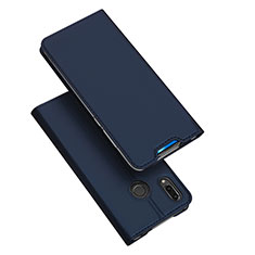 Coque Portefeuille Livre Cuir Etui Clapet pour Huawei P Smart Z Bleu